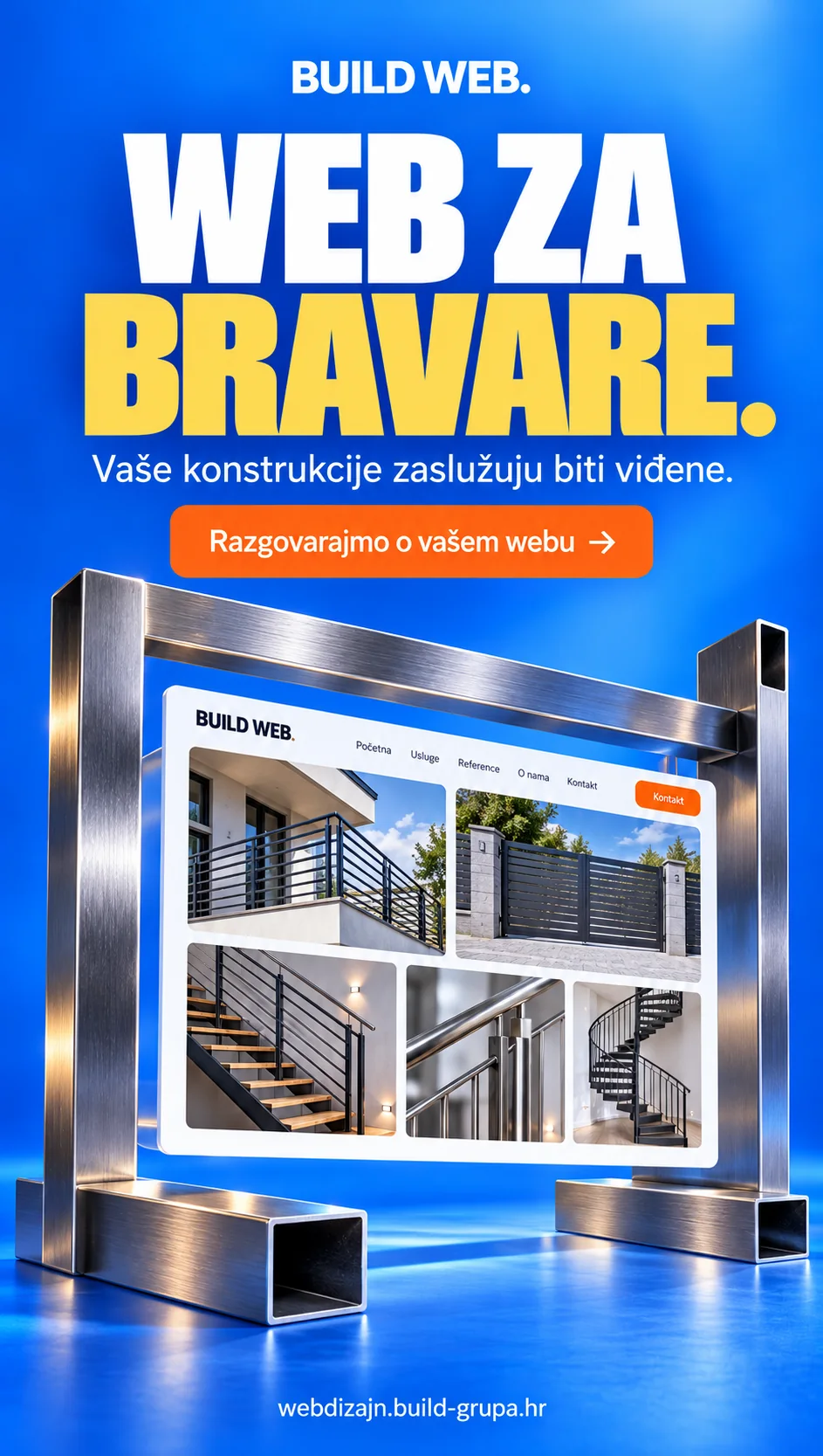 BUILD Web vizual za branšu: bravari i metalne konstrukcije