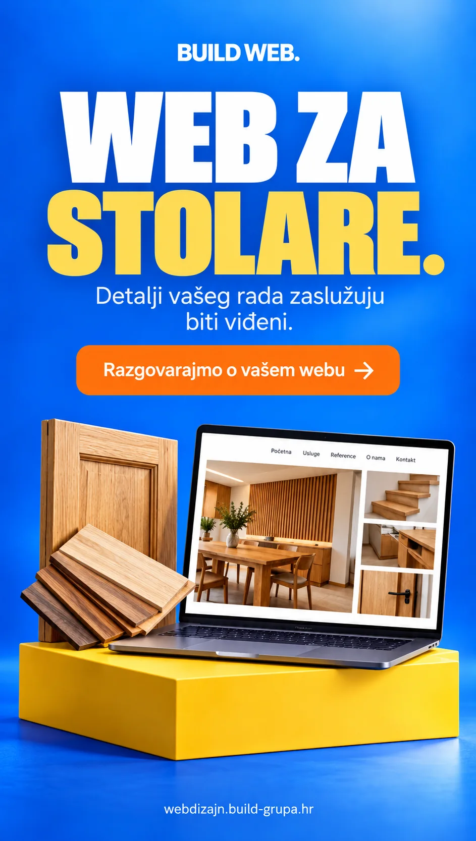 BUILD Web vizual za branšu: stolari